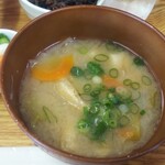 小さな食堂 ヒロ - 味噌汁 ※拡大 (2021.08.04)