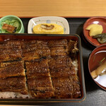 炭火焼うなぎ 東山物産 - 特上重