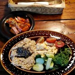 Kafe Umineko Yamaneko - 本日の玄米ランチ