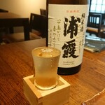 Shinjuku Unatetsu - 地酒より「浦霞」