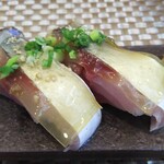 玄海鮨 - サバ  今の時期  このサバは 奇跡