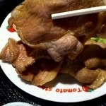 繁盛園 - ランチの生姜焼き