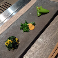 USHIGORO S. GINZA - 旬野菜3種