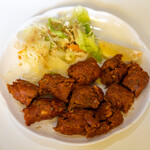 ひまわりカレー - 2021.7 シークカバブ（650円）