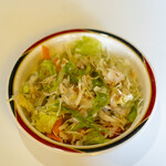 ひまわりカレー - 2021.7 胡麻ドレッシングのサラダ