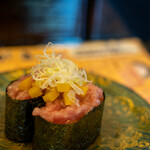 廻鮮寿司 すし松 - 2021.7 トロタク（330円）