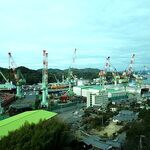 Jiyuuken - 今治の造船団地を眼下に見ながら、高速バスで福山へ