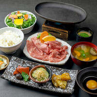 『近江牛極上ロースのすき焼き御膳』