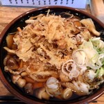 そば・うどん 宮乃前 - きのこと天ぷらそば