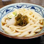 丸亀製麺 - 青唐おろしぶっかけうどん大