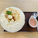 サカノウエカフェ - ももサラダ　1,600円