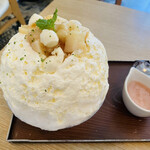 サカノウエカフェ - ももサラダ　1,600円