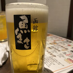 Hakodate Kaisen Izakaya Uomasa - ビール