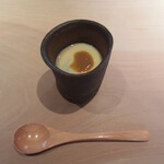 菊鮨 - 長崎九十九島の牡蠣の、海鼠腸の茶碗蒸し