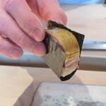 菊鮨 - 鯖の棒寿司