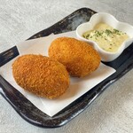 1 homemade cheese Croquette