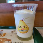 モスバーガー - ルレクチエシェイク(380円)です。