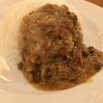 ネパールステーション - クワティをライスにかけた図