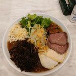 みなとや - 冷やしラーメン（2玉）、きれいな姿に惚れてしまう