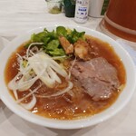 みなとや - 替え玉には、ジュレスープだけじゃなくローストビーフまで！