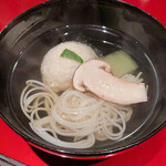 もちづき - 湯葉真薯そうめん