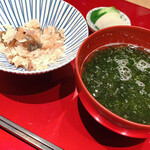 もちづき - あおさ汁