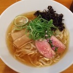 麺堂にしき - 伊吹いりこの冷やしラーメン