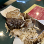 パキスタン&インドレストラン チャエカナ  - マトンプラオのマトン浮遊！
このマトンプラオもウマかったなー