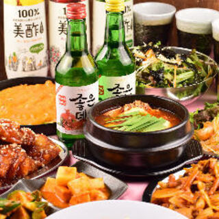 2時間飲み放題 韓国堪能プラン 4 000円 3 500円 税込 韓国料理 チーズ ザ ソウル 天神大名店 西鉄福岡 天神 居酒屋 食べログ