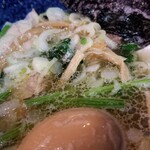 塩そば専門店 桑ばら - イシモチの塩つけそば