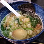 塩そば専門店 桑ばら - イシモチの塩つけそば