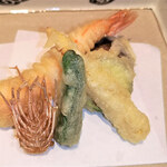 梅田 鮨 よこ田 - 天ぷら