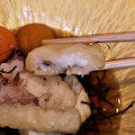 梅田 鮨 よこ田 - 穴子の揚げ出し