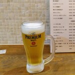 居酒屋 傍 - 生ビール　500円