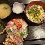 軍ちゃん - 海鮮丼(上)