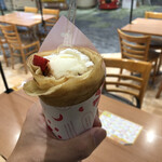 デザート王国 イオンモール姫路大津店 - 2021.4.4  ストロベリーチョコアイス