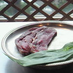 三笠会館 聖せき亭 - オーストラリア産牛ロース肉ステーキ 