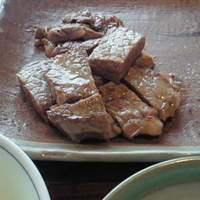 三笠会館 聖せき亭 - オーストラリア産牛ロース肉ステーキ 
