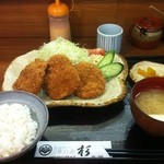 とんかつ杉 - ヒレカツ定食