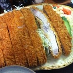 とんかつ杉 - ジャンボとんかつ定食