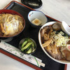 福水 - チャーシュー麺とカツ丼