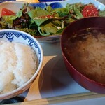 広丞庵　かのか - ご飯としじみの味噌汁♪