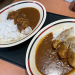 みよしの - ぎょうざカレー  & ホタテカレー