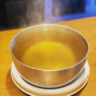Hachimaru's special soup stock