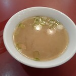大鳳閣 - セットのスープ