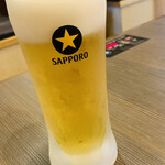 東秀苑 - 生ビール