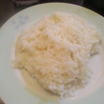 洋食 小春軒 - 炊き加減最高のご飯。