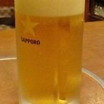 大衆割烹　春日 - 生ビール　小　540円