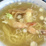 大浜食堂 - 天ぷらラーメン ¥800