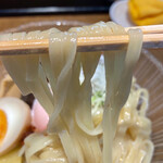 旭乃陣 - スベスベの平麺